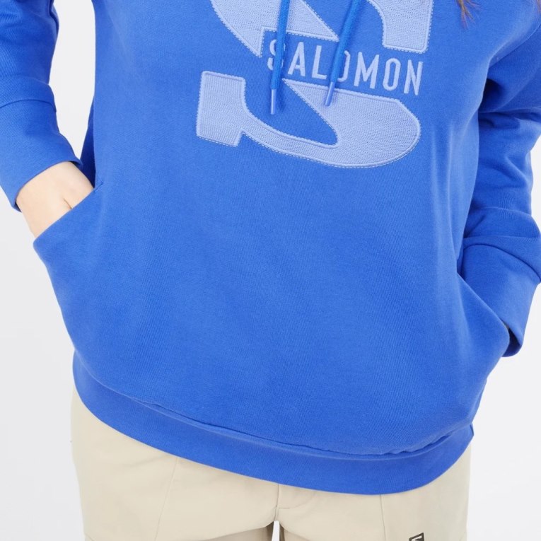 Blue Salomon Outlife Logo Summer Women's Sweatshirt | IE YQ2518